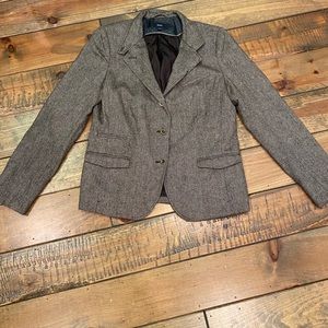 GAP herringbone blazer